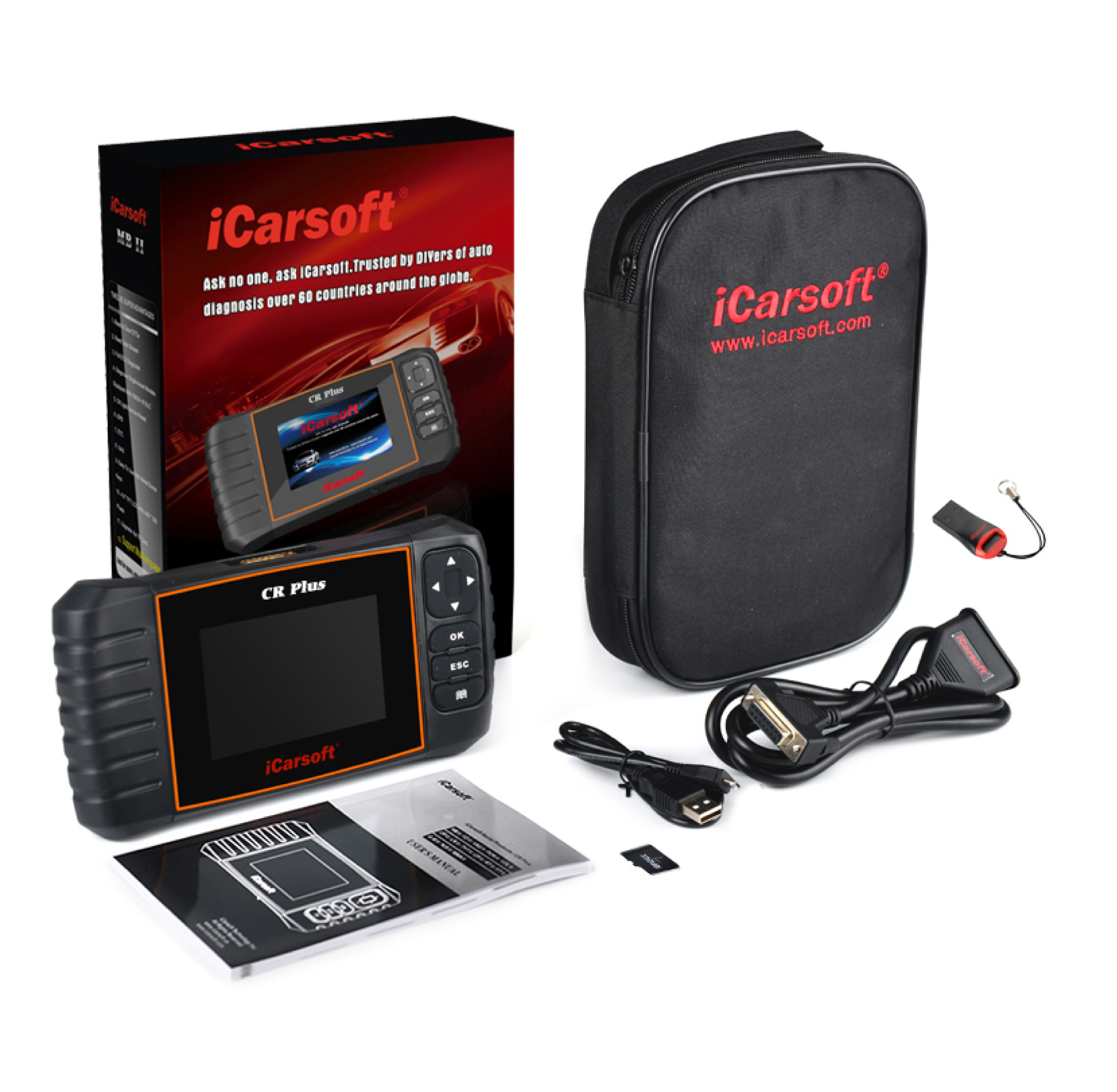 Diagnostic Scan Tool Multi-function OBDII/EOBD Tool CR PLUS