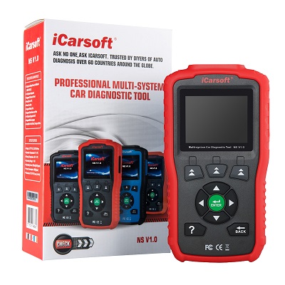 iCarsoft NS V1.0 for Nissan/Infiniti/Subaru PROFESSIONAL MULTI-SYSTEM CAR DIAGNOSTIC TOOL NS V1.0 FOR NISSAN/INFINITI/SUBARU + OBDII + OIL RESET