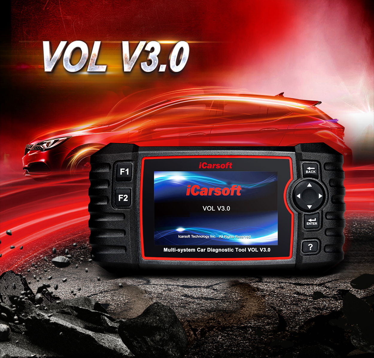 iCarsoft VOL V3.0 for Volvo/Saab