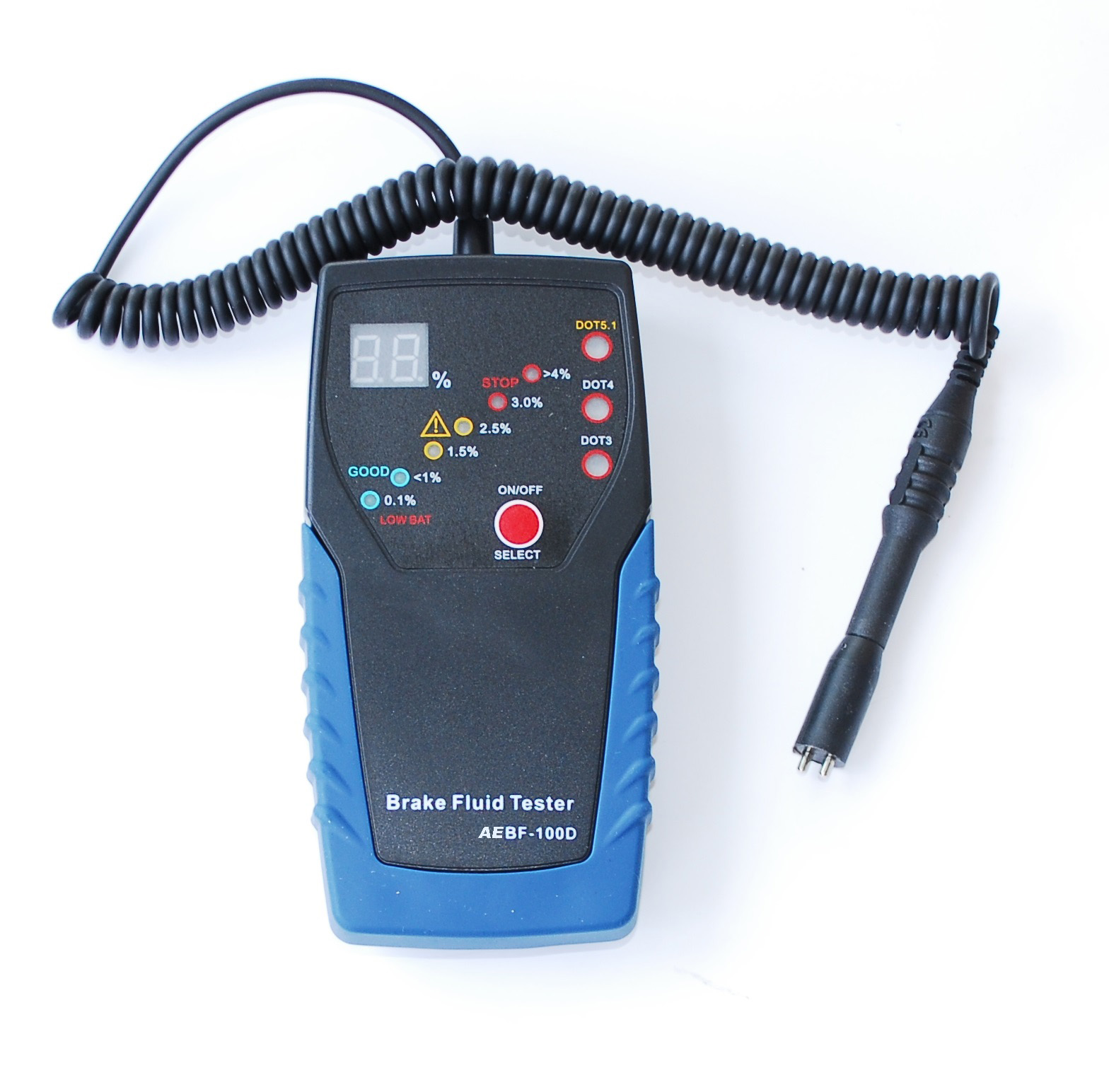 Brake Fluid Tester with Digit Display Model AEBF-100D