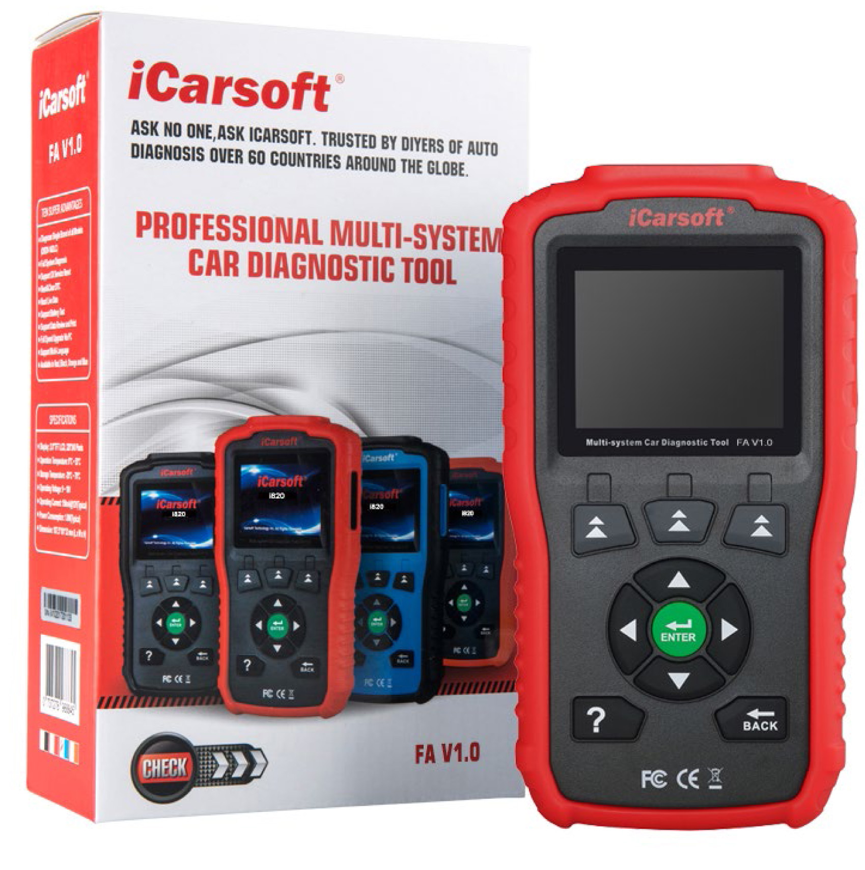 FIAT ALFA ROMEO SCAN TOOL AEICARSOFT FA V1.0