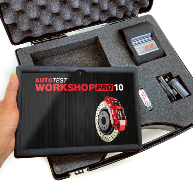 BRAKE TESTER DECELEROMETER WORKSHOP PRO 10 WITH BLUETOOTH PRINTER AEBTWP