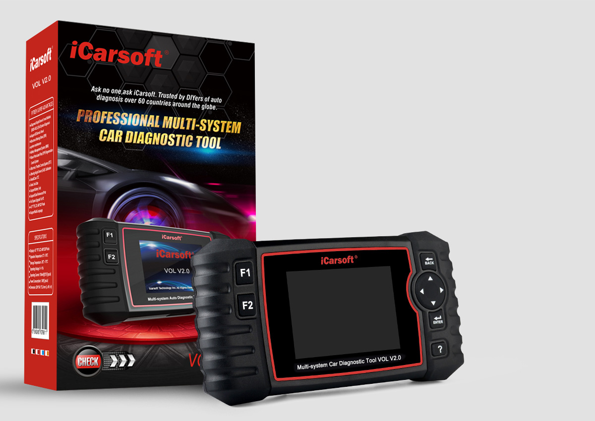 Volvo/Saab Diagnostic Scan Tool iCarsoft VOL V2.0